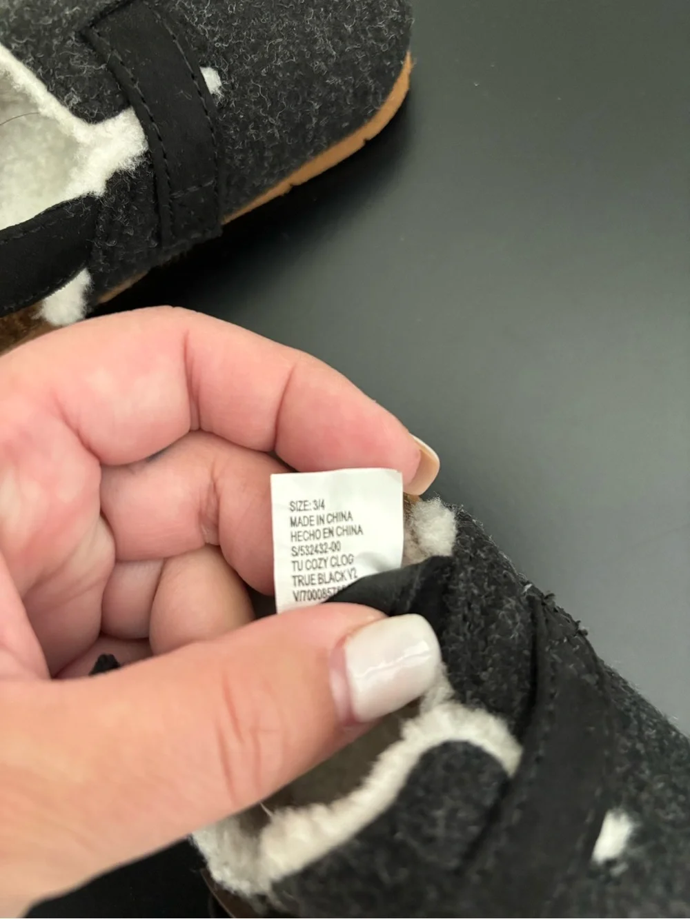 New Baby Gap Cozy Clogs sz 3/4c